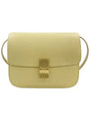 Medium Calfskin Cross Bag Yellow - CELINE - BALAAN 2