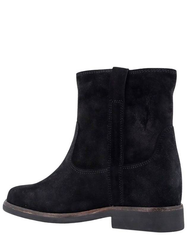 Susee Round Toe Middle Boots Black - ISABEL MARANT - BALAAN 7