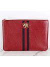 tiger head clutch red - GUCCI - BALAAN 1