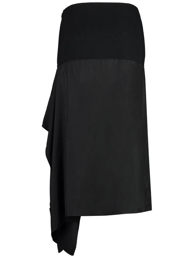 Jil Sander Asymmetric Skirt - JIL SANDER - BALAAN 2