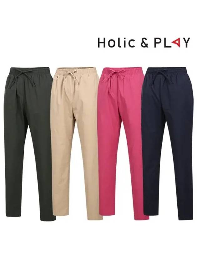 Unisex Banding Golf Pants HA2WPT014 - HOLIC&PLAY - BALAAN 1