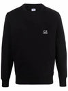 Diagonal Raised Sweatshirt Black - CP COMPANY - BALAAN 2