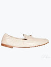 Ballet Double T Napa Leather Loafers New Cream - TORY BURCH - BALAAN 2