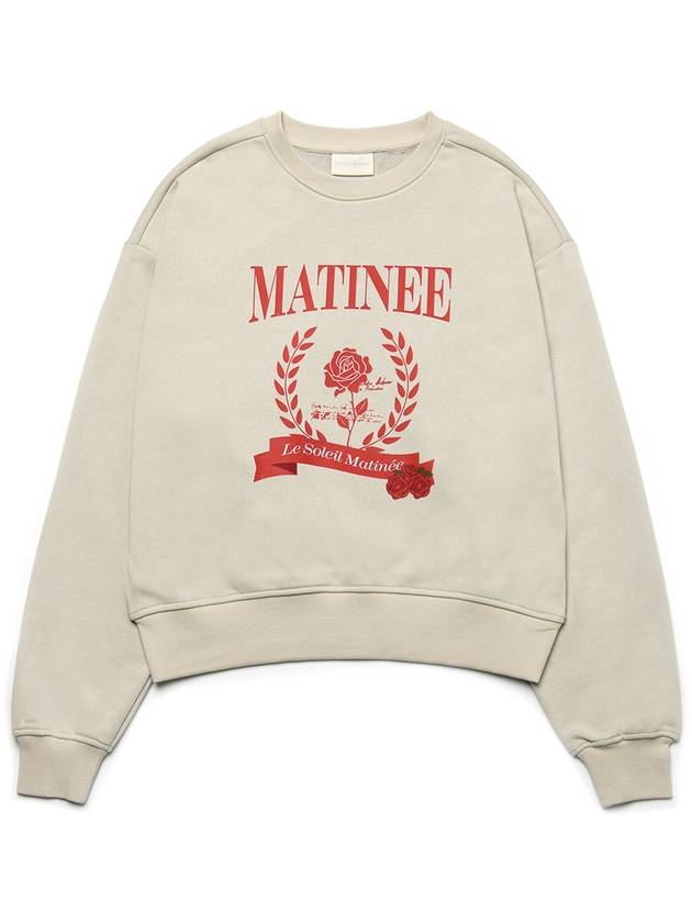 Brushed Options Matinee Classic Rose Sweat Shirts GREIGE - LE SOLEIL MATINEE - BALAAN 1