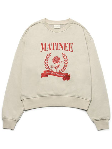 Brushed Options Matinee Classic Rose Sweat Shirts GREIGE - LE SOLEIL MATINEE - BALAAN 1