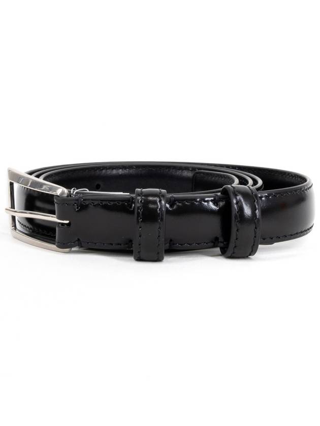 BC-02 18mm Leather Belt Black - CELINE - BALAAN 3