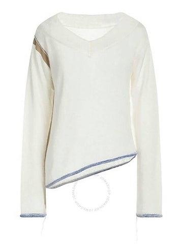 Mm6 Maison Margiela V-Neck Sweater - MAISON MARGIELA - BALAAN 1