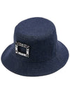 Women's Buckle Bucket Hat RQWH0080100 EMN U820 - ROGER VIVIER - BALAAN 10