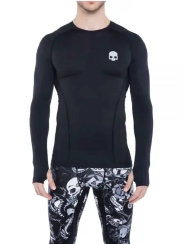 SECOND SKIN MESH LS R00405 007 long sleeve - HYDROGEN - BALAAN 2