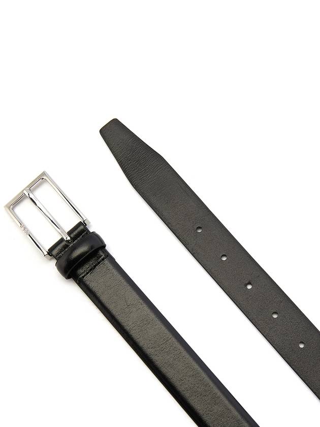 CED-D Leather Belt Black - HUGO BOSS - BALAAN 4