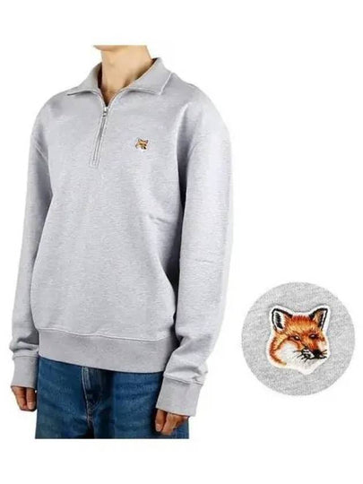 Fox head patch half zip up sweatshirt 270820 - MAISON KITSUNE - BALAAN 1