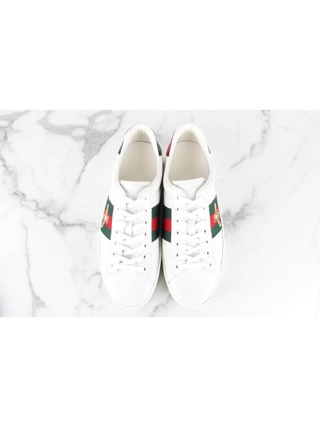 Bee embroidery ace sneakers 8 270 - GUCCI - BALAAN 8