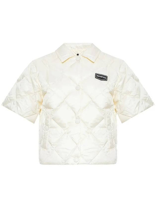 Logo Patch Quilted Padding White - DUVETICA - BALAAN 2