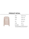 Handwriting Women's Waffle Knit LW00812 - MAISON KITSUNE - BALAAN 5