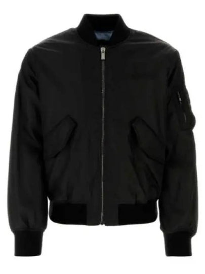 Logo Bomber Jacket Black - VERSACE - BALAAN 2