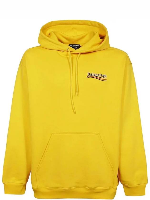 Political Campaign Medium Fit Hoodie Yellow - BALENCIAGA - BALAAN 3