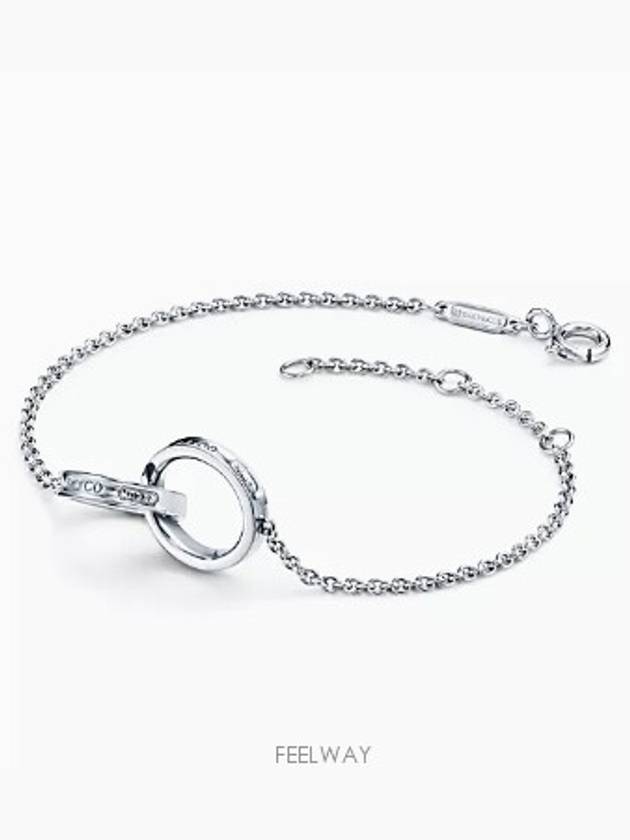 Tiffany 1837 Interlocking Circle Chain Bracelet Silver - TIFFANY & CO. - BALAAN 3