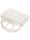 Intrecciato Cassette Cross Bag White - BOTTEGA VENETA - BALAAN 5