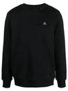 Men's Greyfield Crew Neck Cotton Sweatshirt Black - MOOSE KNUCKLES - BALAAN 2