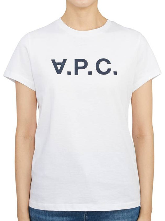 VPC Logo Short Sleeve T-Shirt White - A.P.C. - BALAAN 2