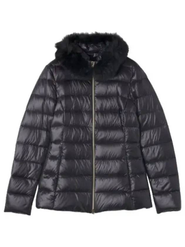 Claudia goose down jacket black - HERNO - BALAAN 1