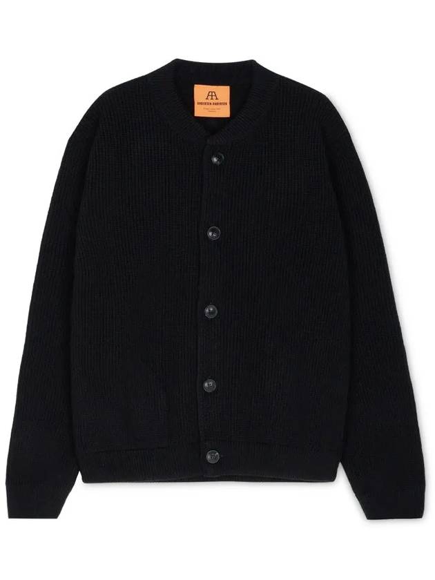 Skipper Wool Cardigan Black - ANDERSEN-ANDERSEN - BALAAN 4