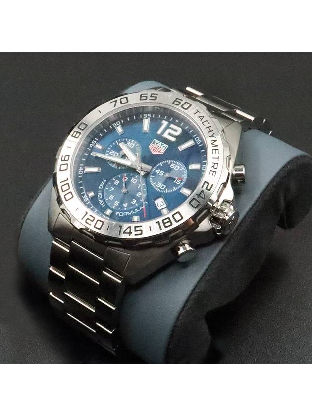 Men s Tag Heuer CAZ101K BA0842 43MM Steel Quartz Chronograph Formula 1 Watch gt Gangbuk used luxury goods - TAG HEUER - BALAAN 4