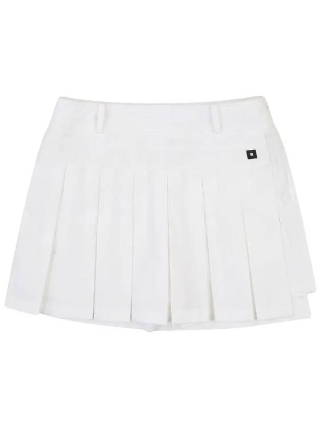 pleated wrap skirt type shorts OF5723LAWHITE - ONOFF - BALAAN 1