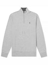 Logo Half Zip-up Sweatshirt Grey - POLO RALPH LAUREN - BALAAN 2