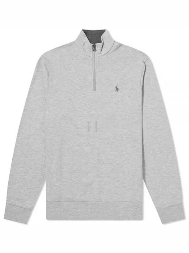 Logo Half Zip-up Sweatshirt Grey - POLO RALPH LAUREN - BALAAN 2