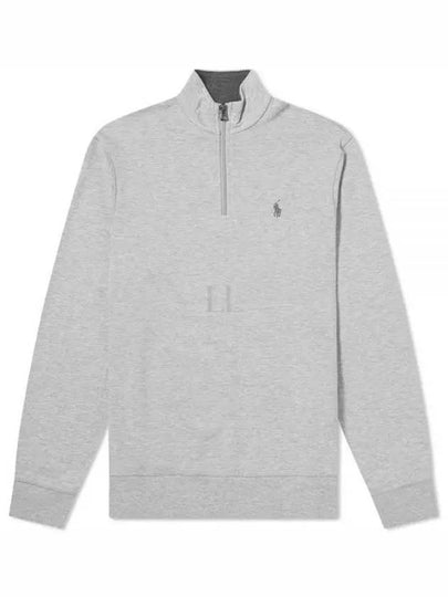 Pony Logo Half Zip-up Sweatshirt Grey - POLO RALPH LAUREN - BALAAN 2