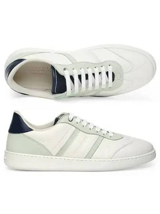 Signature Low Top Sneakers White - SALVATORE FERRAGAMO - BALAAN 2