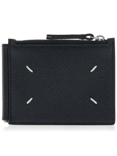 Stitch Money Clip Card Wallet Black - MAISON MARGIELA - BALAAN 2