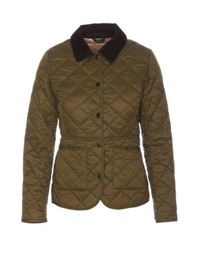 Deveron Quilting Jacket Pale Pink Olive - BARBOUR - BALAAN 2