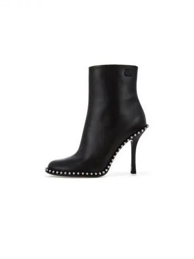 NOVA leather round toe ankle boots black 271858 - ALEXANDER WANG - BALAAN 1