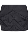 Padded midi A line skirt black - MONCLER - BALAAN 9