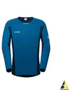 Aenergy FL ​​Long Sleeve T-shirt Blue - MAMMUT - BALAAN 2
