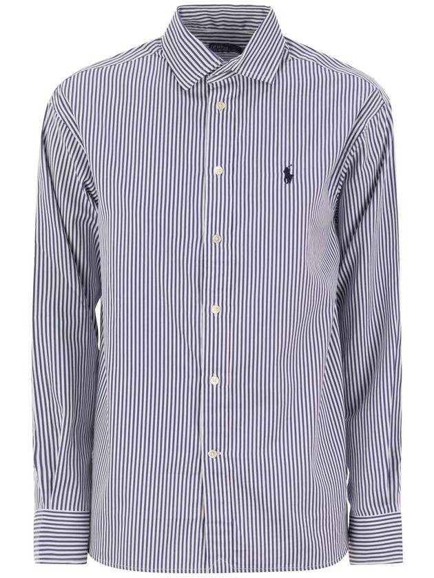 Relaxed-Fit Striped Cotton Shirt - POLO RALPH LAUREN - BALAAN 1