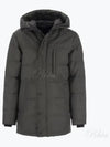 Carson Hooded Padding Parka Grey - CANADA GOOSE - BALAAN 2