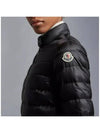 Lans Short Down Jacket Black - MONCLER - BALAAN 7