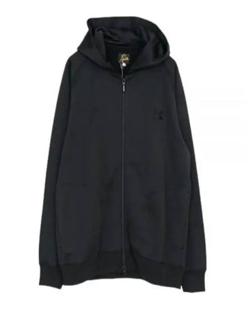 24 Zipped Sweat Hoody Black OT247 - NEEDLES - BALAAN 1