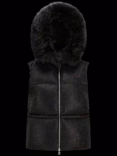 Mergule Padded Vest Black - MONCLER - BALAAN 2