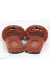 Shearling Oran sandal slippers 37 240 - HERMES - BALAAN 4