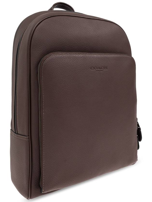 Coach Leather Backpack, Men's, Brown - COACH - BALAAN 4