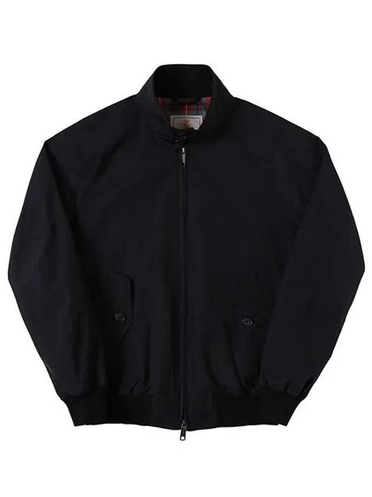 G9 Classic Original Harrington Zip-Up Jacket Black - BARACUTA - BALAAN 2