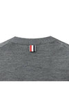 Stripe Armband Merino Wool Cardigan Grey - THOM BROWNE - BALAAN 6