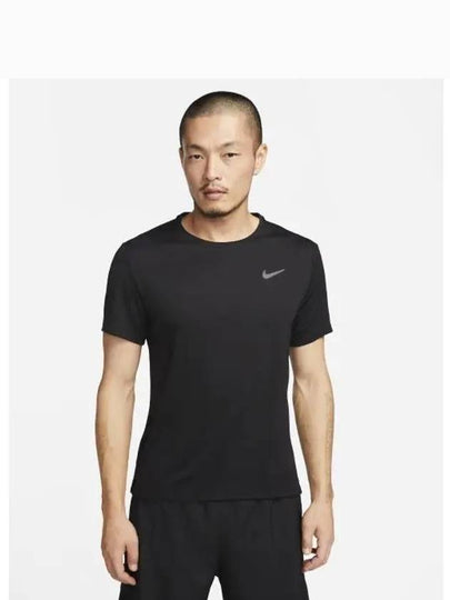 Dri-Fit UV Miler Short Sleeve T-Shirt Black - NIKE - BALAAN 2