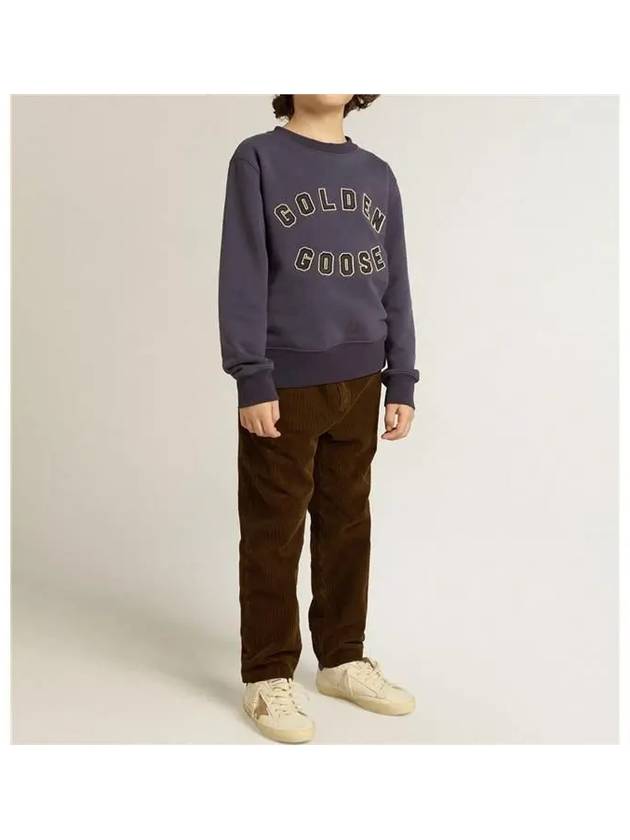 Kids logo print sweatshirt - GOLDEN GOOSE - BALAAN 4