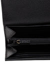 GG Marmont Continental Leather Long Wallet Black - GUCCI - BALAAN 6