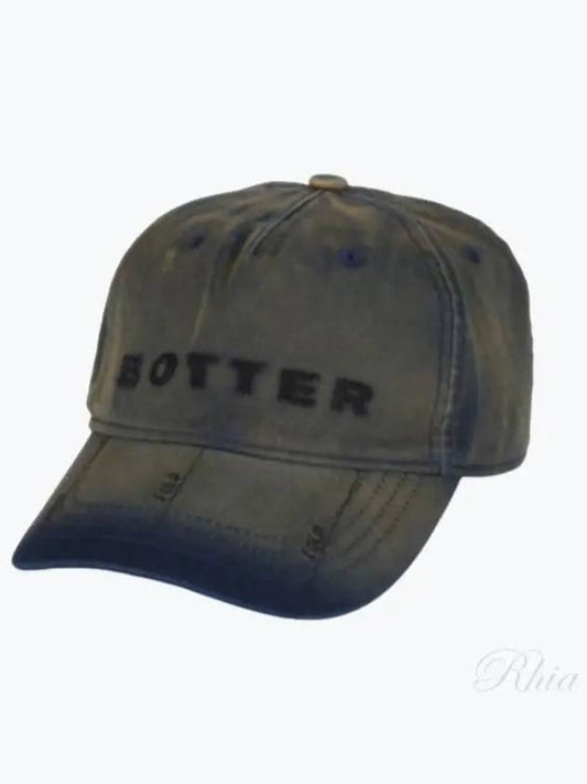 Boat R Vintage Effect Logo Cap MN9036 A001 DARK NAVY - BOTTER - BALAAN 1